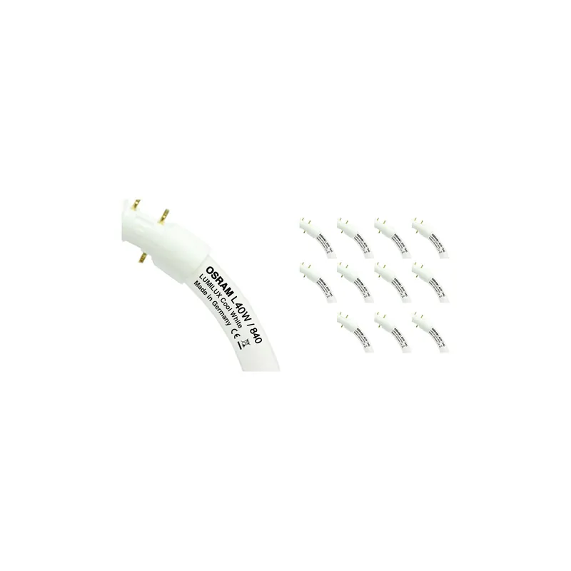 Mehrfachpackung 12x Osram Lumilux T5 rund FC 40W - 840 Kaltweiß | 30cm Heißes Angebot