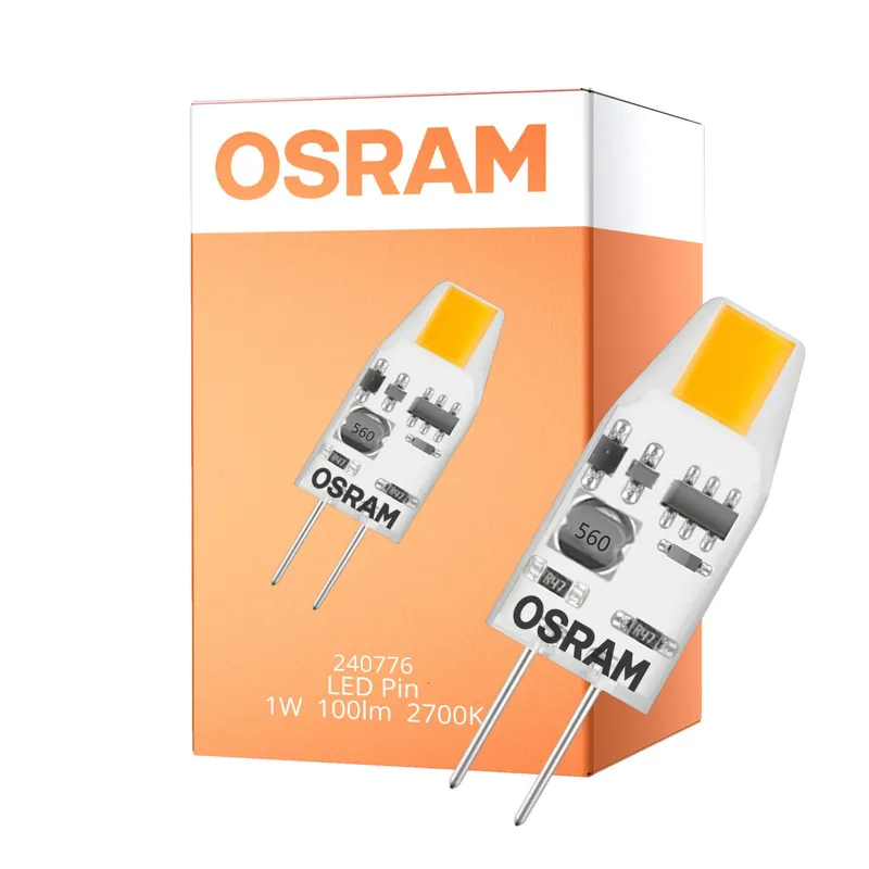 Osram LED Pin Micro Capsule G4 1W 100lm - 827 Extra Warmweiß | Ersatz für 10W Nur Heute