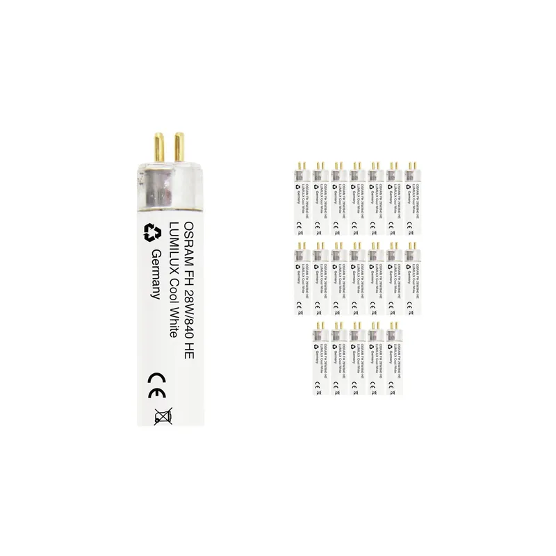 Abverkauf Mehrfachpackung 20x Osram Lumilux T5 FH HE 28W - 840 Kaltweiß | 115cm