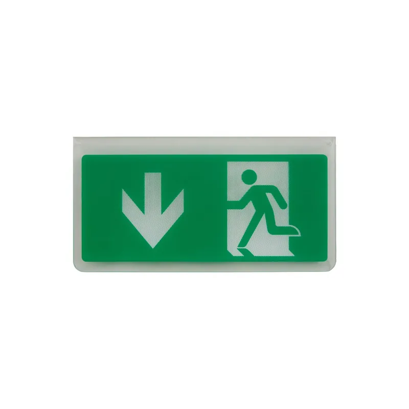 Ansell Double Sided Sign Arrow Down for LED Portal Bulkhead Emergency Sign Harrier Top-Seller