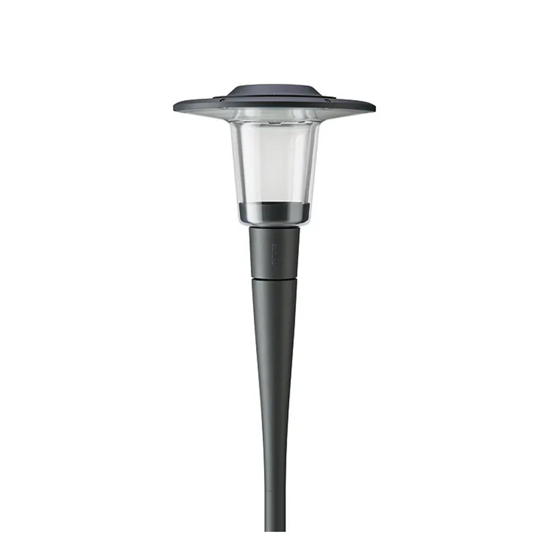 Angebot Philips LED-Straßenbeleuchtung Laterne City Charm Kegel BDS490 Grau 61W 6480lm 360D - 730 Warmweiß | IP66 - Symmetrisch