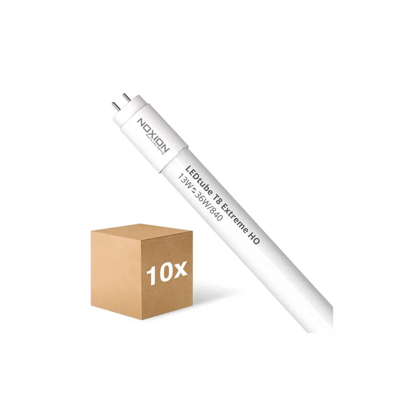 Neu Im Sortiment Mehrfachpackung 10x Noxion LED Röhre T8 Avant Extreme (EM/Mains) High Output 13W 2100lm - 840 Kaltweiß | 120cm - Ersatz Für 36W