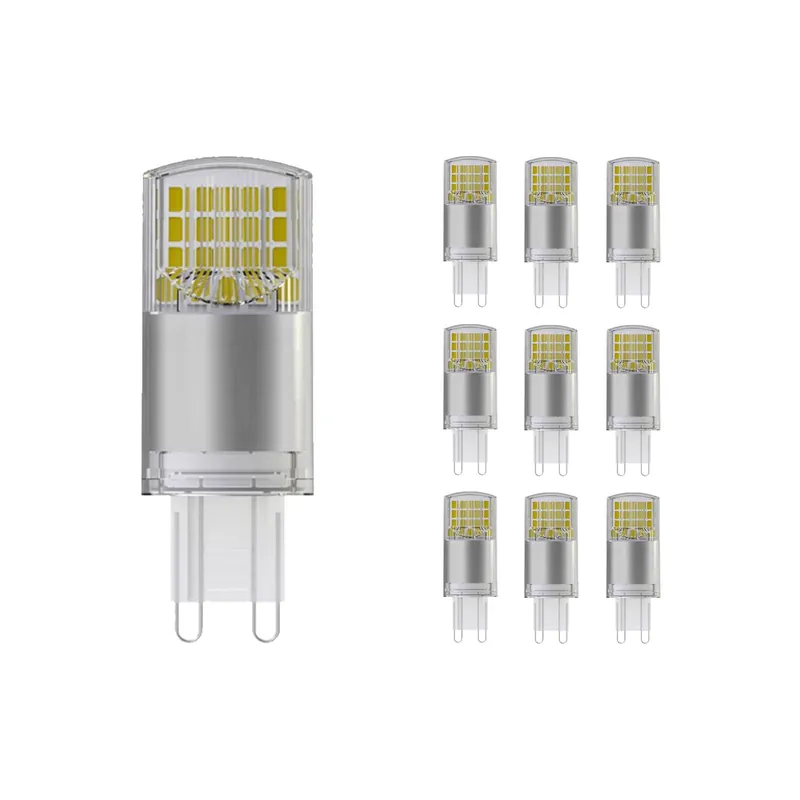 Mehrfachpackung 10x Noxion Bolt LED Capsule G9 3.2W 350lm - 827 Extra Warmweiß | Dimmbar - Ersatz für 30W Preisknaller