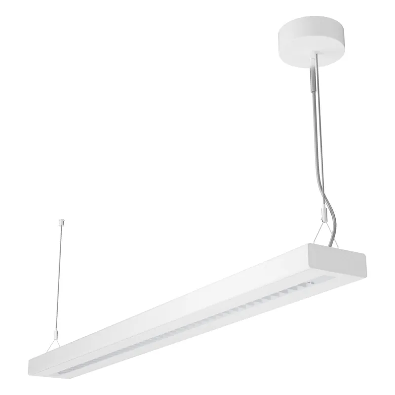Sonderangebot Ledvance LED Panel Linear Pendelleuchte IndiviLED 69W 8150lm - 930 Warmweiß | 150cmx12cm - UGR <19 - Höchste Farbwiedergabe - Dali Dimmbar