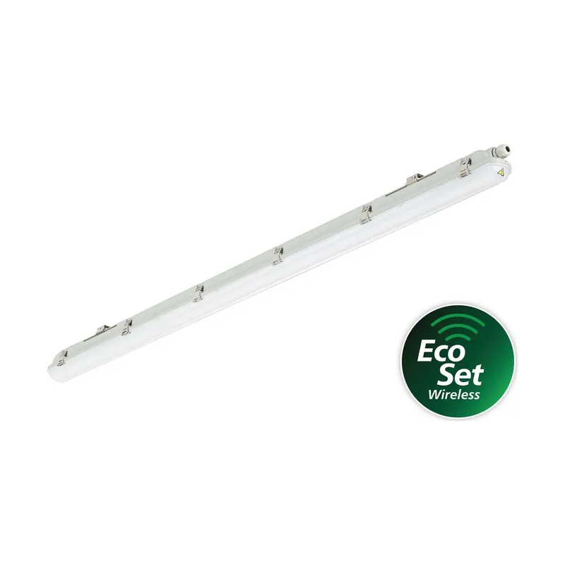 Sale Philips LED Feuchtraumleuchte Ledinaire EcoSet 50W 6800lm - 840 Kaltweiß | 150cm - Fernsteuerung - Ersatz Für 2x58W