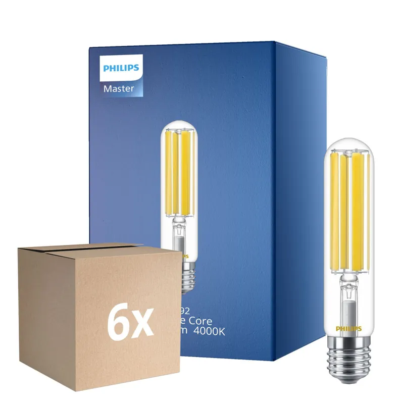 Wochenendangebot Mehrfachpackung 6x Philips CorePro LED TForce E40 40W 7500lm - 740 Kaltweiß