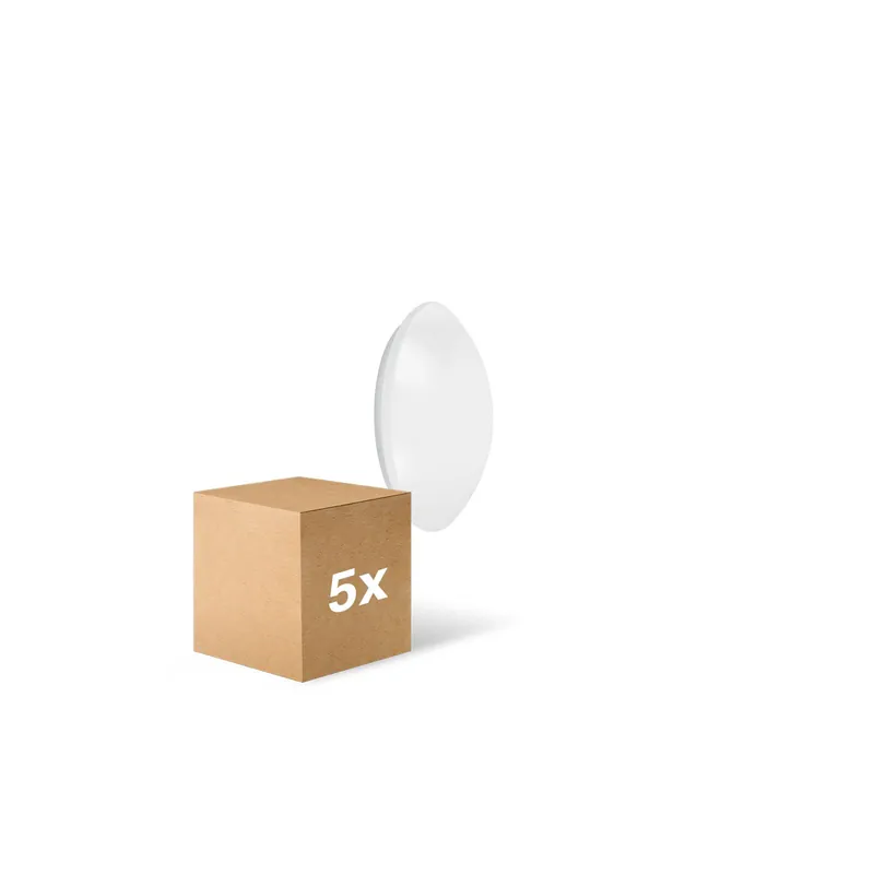 Markenprodukt Mehrfachpackung 5x Ledvance Surface rund 250 13W 840 960lm Weiß IP44 | inkl. Sensor - Kaltweiß