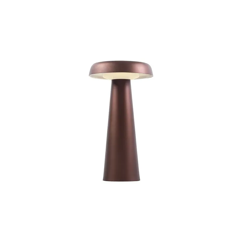 Direkt Vom Hersteller DFTP by Nordlux Tischlampe Arcello Metall Kupfer - 2.8W 300lm - 827 Extra Warmweiß | IP54