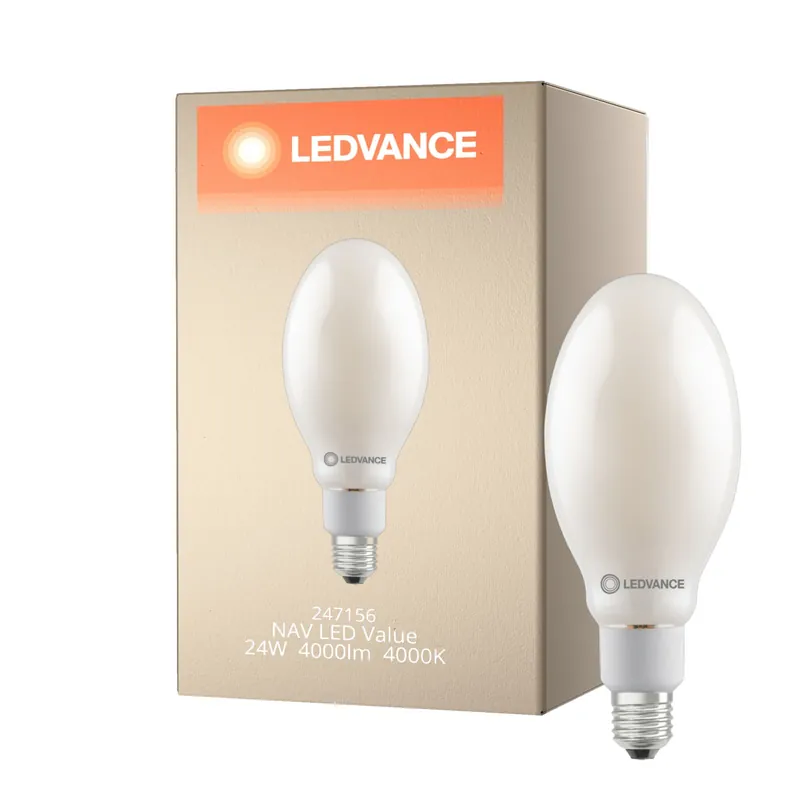 Ledvance LED Glühbirne HQL LED FIL V E27 24W 4000lm - 840 Kaltweiß | Ersatz für 80W Expressversand