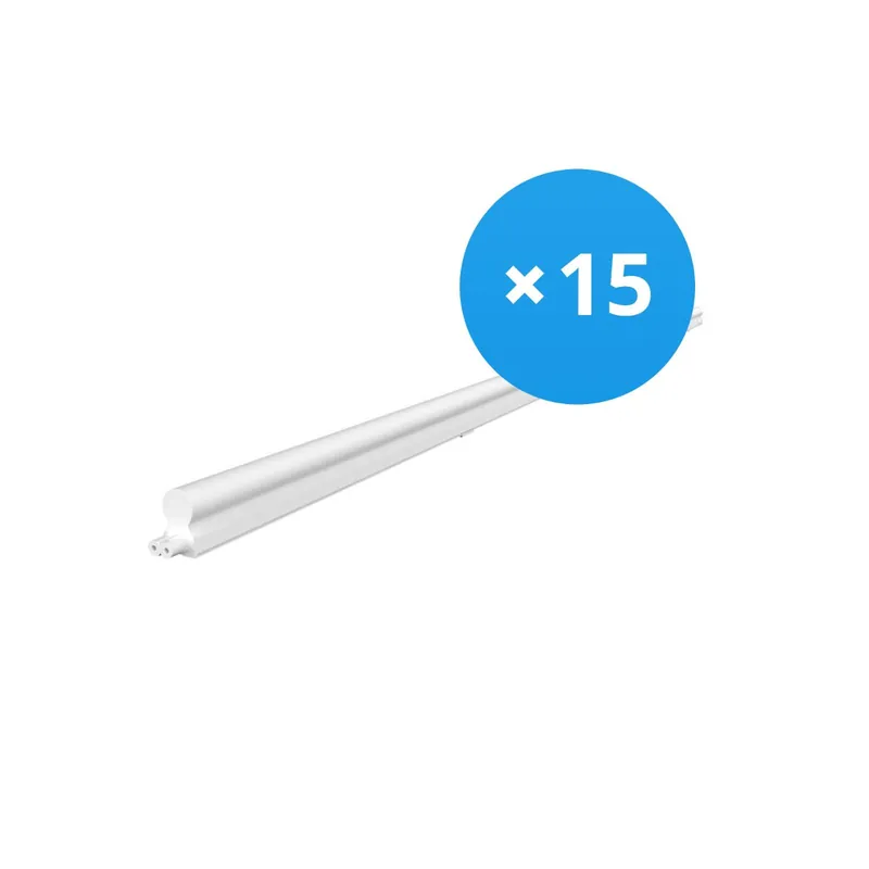 Mehrfachpackung 15x Noxion LED Deckenleuchte Batline Connect 20W 1800lm - 865 Tageslichtweiß | 150cm - 12x Verbindbar Preiswert