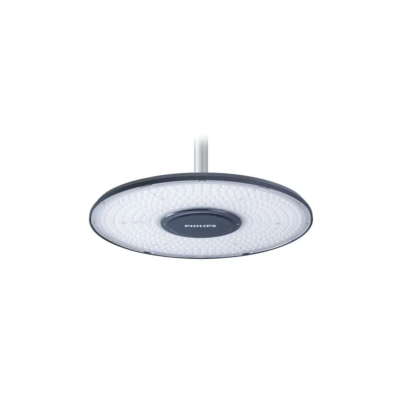 Bestseller Philips LED Highbay CoreLine Aluminium Grau 137W 25000lm 55D - 840 Kaltweiß | IP66 - Dimmbar, Dali