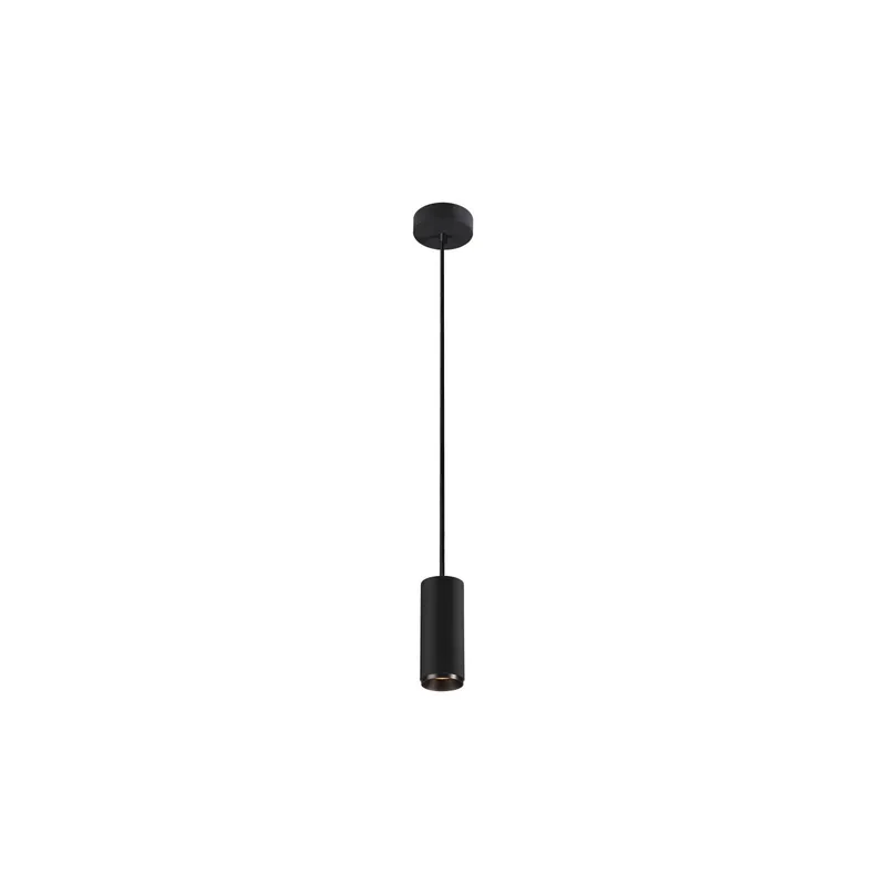 Angebot SLV Numinos Phase S Pendelleuchte Aluminium Schwarz 10.42W 985lm 24D - 927 Extra Warmweiß | Höchste Farbwiedergabe - Dimmbar