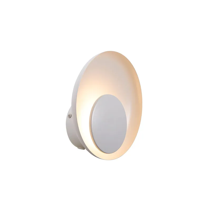 Nordlux Marsi Wandleuchte Metall und PMMA Weiß 7W 260lm - 830 Warmweiß | 3-Stufen Dimmbar Rabatt