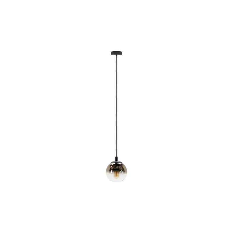 Eglo Pendelleuchte Ariscani 1 Stahl Schwarz | Geeignet für E27 Markenprodukt
