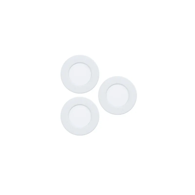Beliebt Eglo Connect.Z Smart Einbau Spot Badezimmerbeleuchtung Fueva 6-Z Plastik Weiß 8.4W 1020lm - 827-865 Abstimmbares Weiß + RGB | Dimmbar