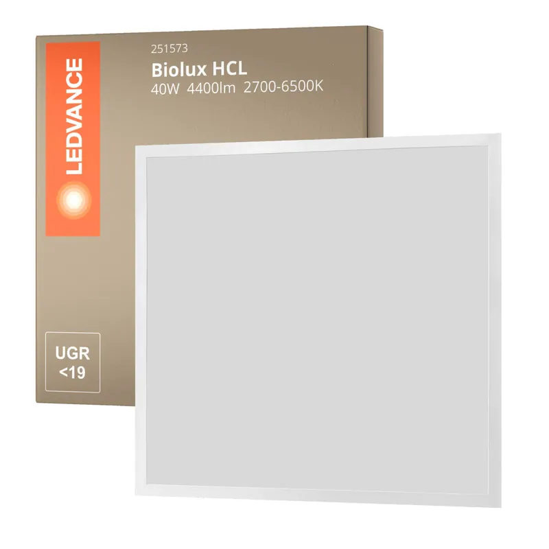 Bestseller Ledvance LED Panel Biolux HCL 40W 4400lm - 927-965 Abstimmbares Weiß | 60x60cm - UGR <19 - Höchste Farbwiedergabe - Zigbee Dimmbar