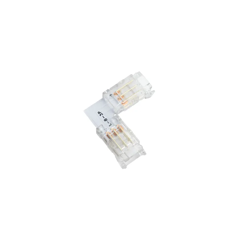 Noxion LED-Streifen Naga - Straßenbeleuchtung to L Verbinder (3pin/Dual Weiß/8mm) Neue Kollektion