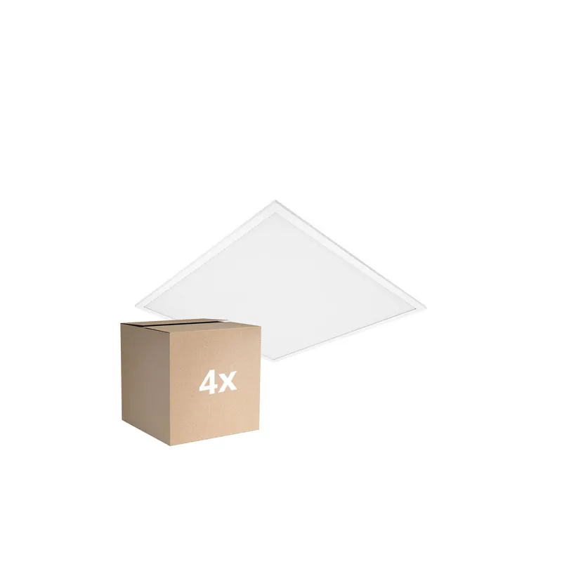 Mehrfachpackung 4x Ledvance LED Panel Comfort Aluminium Weiß 33W 4320lm - 840 Kaltweiß | 62.5x62.5cm - UGR < 19 Jetzt Bestellen