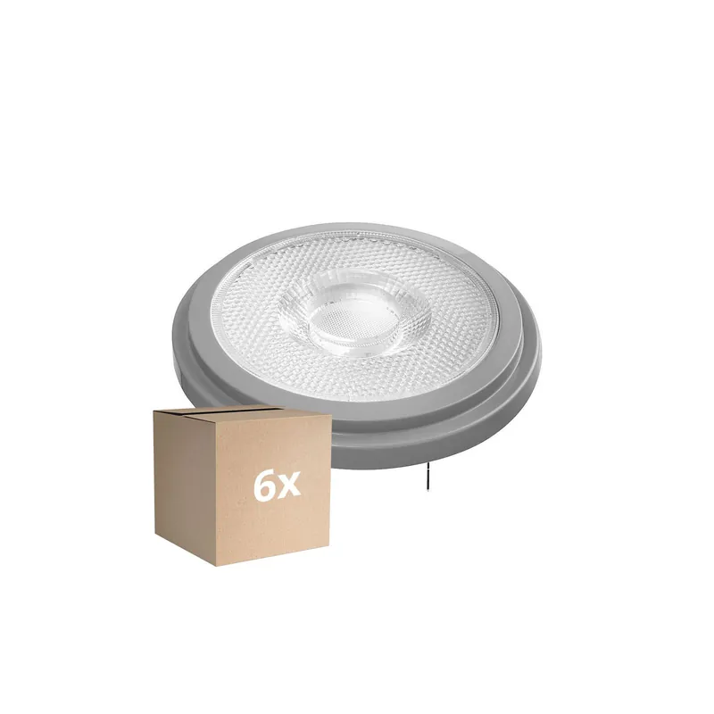 Nur Für Kurze Zeit Mehrfachpackung 6x Ledvance Superior LED-Spot Reflektor G53 AR111 7.2W 450lm 40D - 918-927 Dim to Warm | Höchste Farbwiedergabe - Dimmbar - Ersatz für 50W