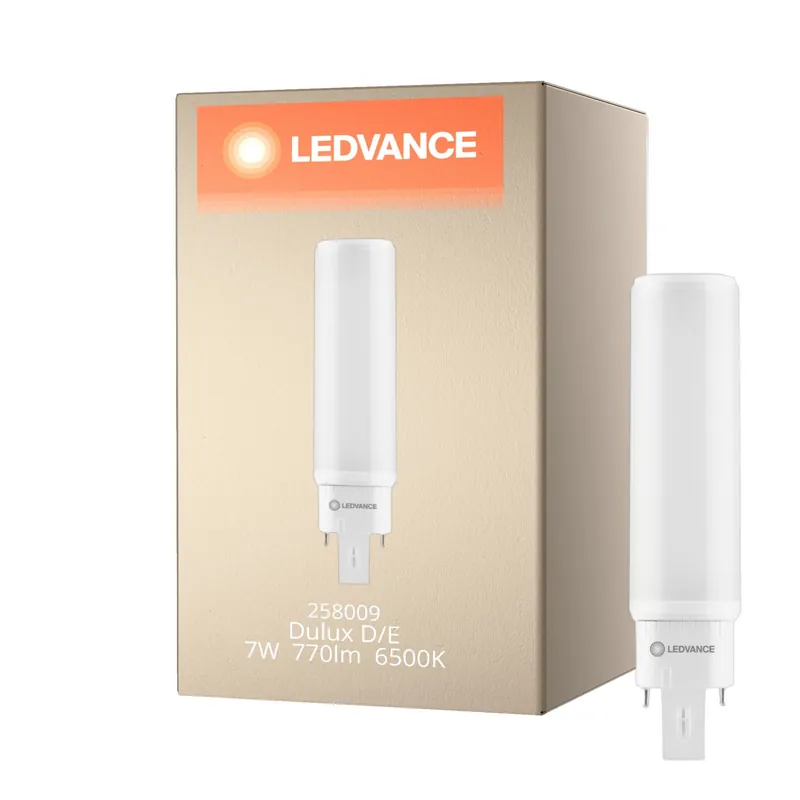 Ledvance Dulux LED D/E HF & AC Mains Value 7W 770lm - 865 Tageslichtweiß | Ersatz Für 18W Garantierte Lieferung
