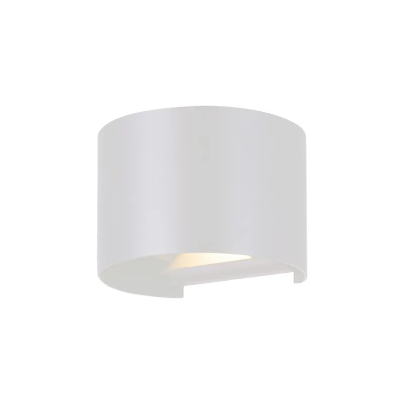 Ausverkauf Eglo Wandleuchte Calpino 3 Aluminium Weiß Up & Down 2W 420lm - 830 Warmweiß | IP54