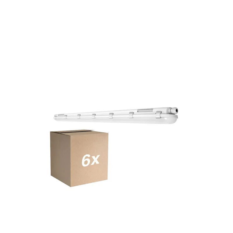 Mehrfachpackung 6x Ledvance LED Feuchtraumleuchte Feuchtigkeitsdicht 58W 8000lm - 865 Tageslichtweiß | 150cm Mega-Angebot