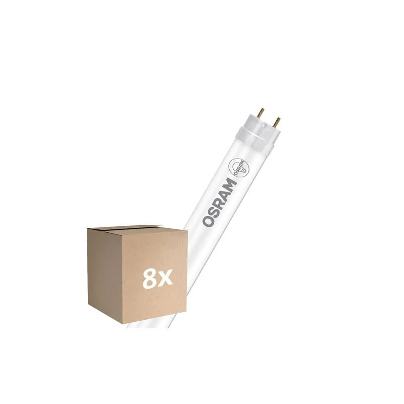 Mehrfachpackung 8x Osram LED Röhre T8 (EM/Mains) Standard Output 10W 1080lm - 830 Warmweiß | 90cm - Ersatz Für 30W Neu