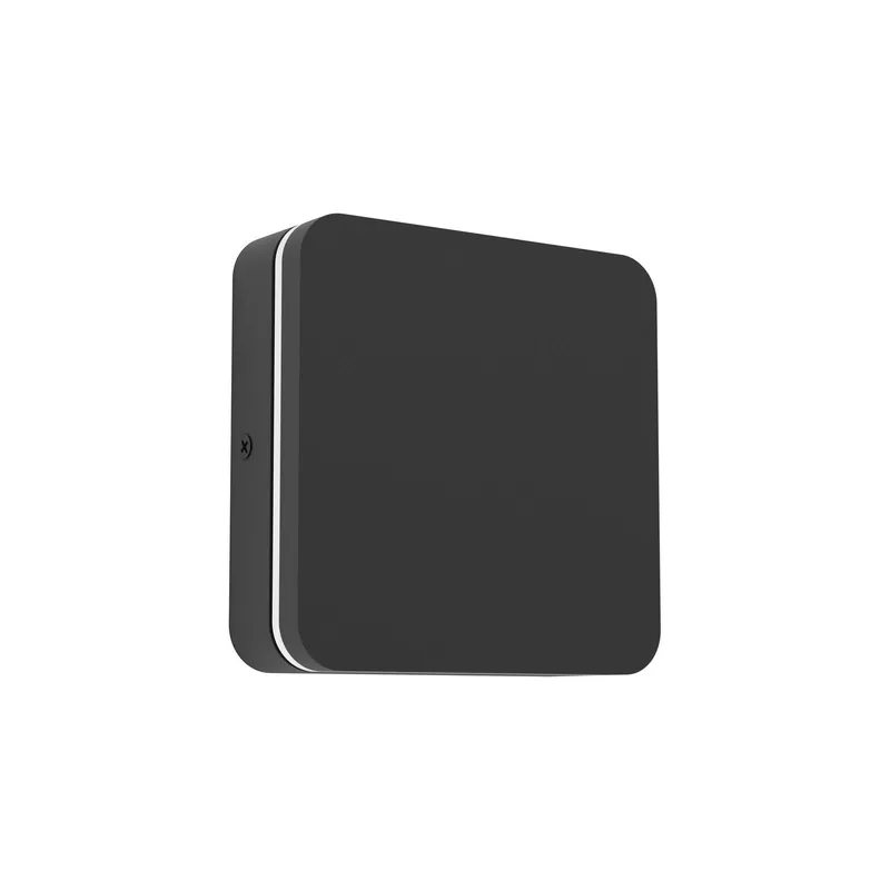 Eglo Wandleuchte Pedersano Aluminium Schwarz 8W 800lm - 827-840-865 CCT | IP44 Kracherpreis