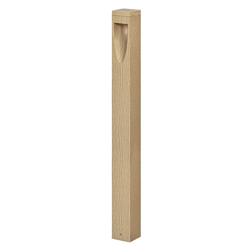 Ledvance LED Pollerleuchte Trunk Holz 7W 180lm - 830 Warmweiß | 80cm - IP44 - RGBW Sichere Zahlung