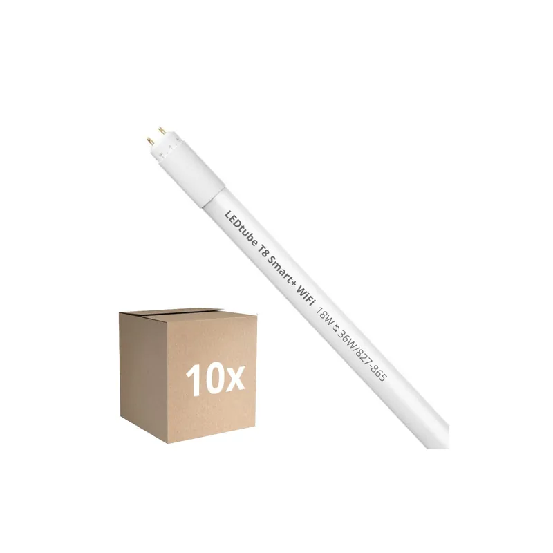 Mehrfachpackung 10x Ledvance LED Röhre T8 Smart+ WiFi (EM/Mains) Ultra Output 18W 2300lm - 827-865 Abstimmbares Weiß | 120cm - Ersatz Für 36W Schneller Versand