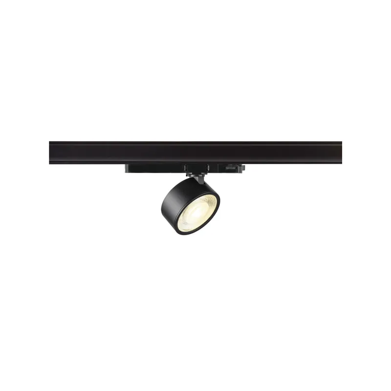 Preiswert SLV Schienenstrahler Kalu 2.0 3-Phasen Aluminium Schwarz 10W 1450lm 36D - 840 Kaltweiß | Höchste Farbwiedergabe - Dimmbar