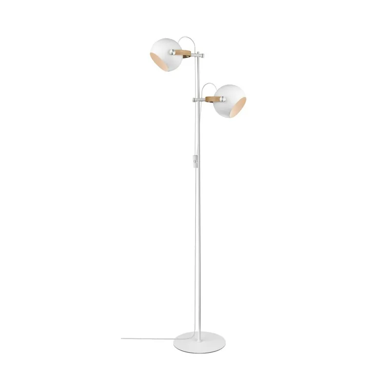 Rabatt Halo Design No. 734252 LED Stehleuchte D.C weiss matt-Eiche, H 150