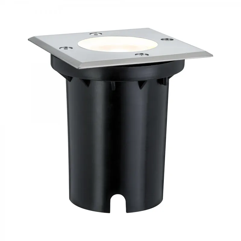 Paulmann No. 93993 Bodeneinbauleuchte IP67 Warmweiß 3,5W Edelstahl eckig Neue Ware