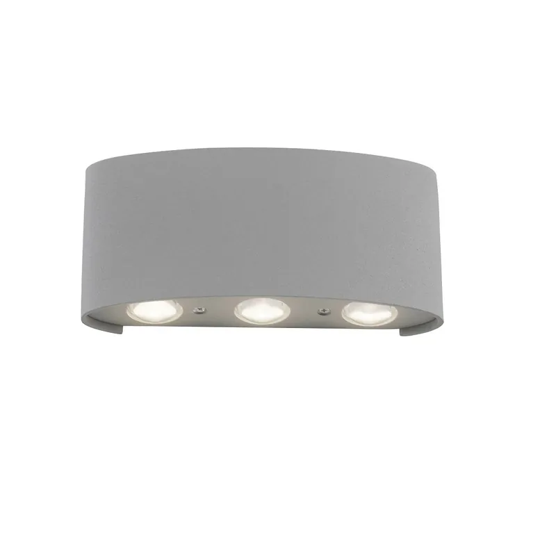 Abverkauf Paul Neuhaus 9488-21 CARLO Wandleuchte silber IP54 mittel