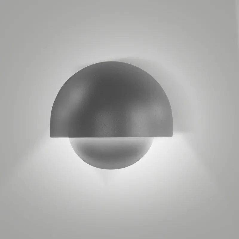 Jetzt Bestellen Fabas Luce 6543-21-294 LED Wandleuchte Ector dunkelgrau IP65 3000K