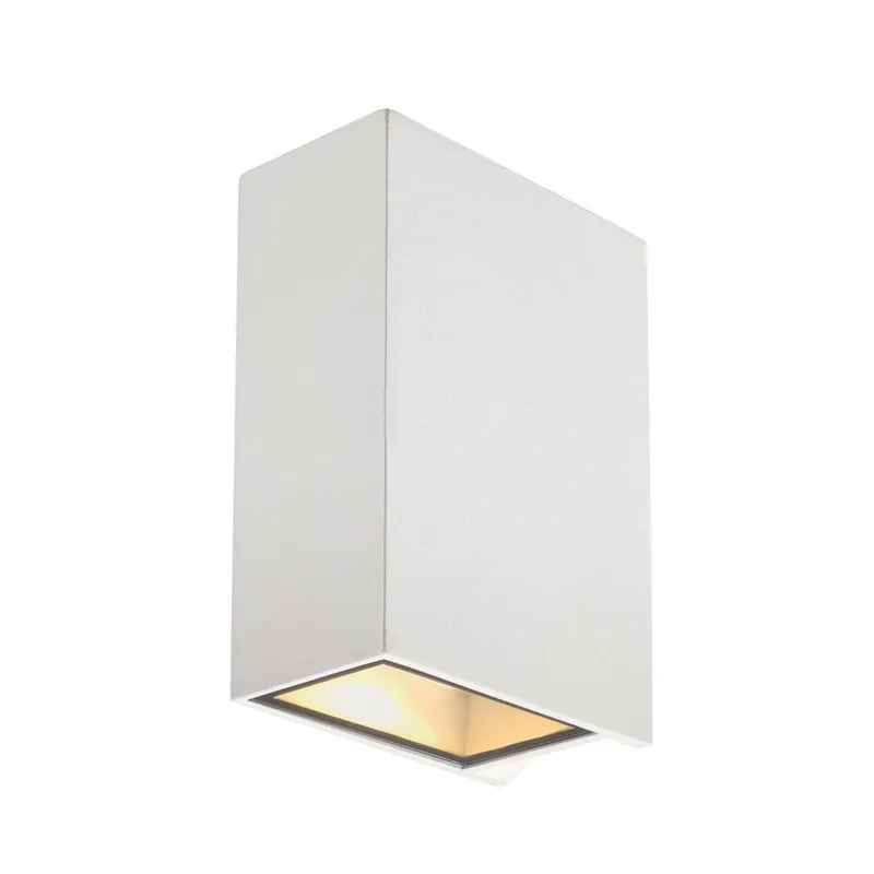 Nur Für Kurze Zeit SLV No. 232441 QUAD XL 2 Wandleuchte eckig weiss LED 3000K up-down IP44