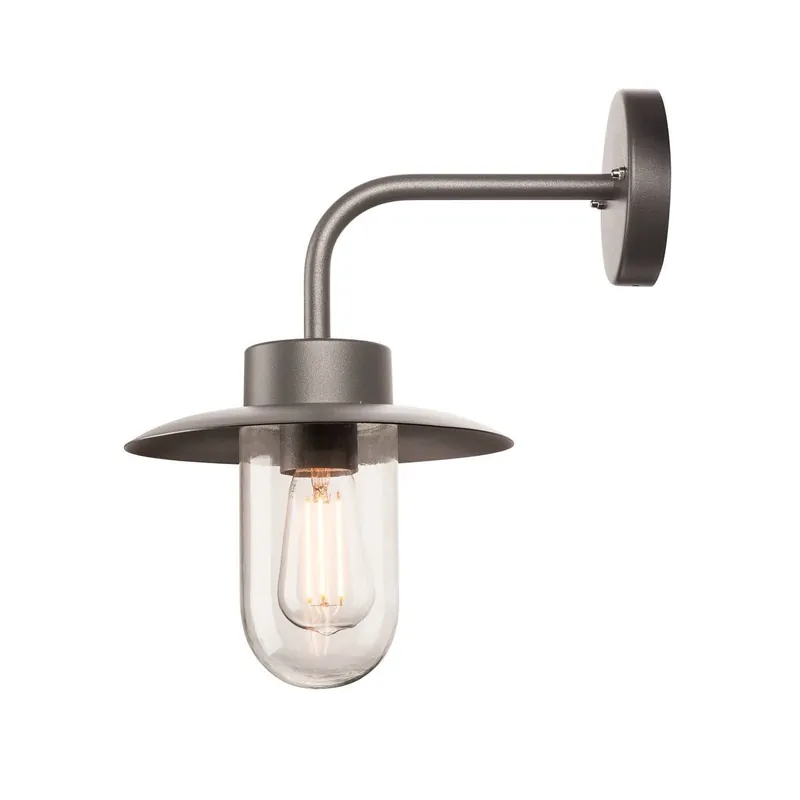 Zertifiziert SLV No. 1000820 MOLAT E27 Outdoor Wandleuchte anthrazit max. 60W IP44