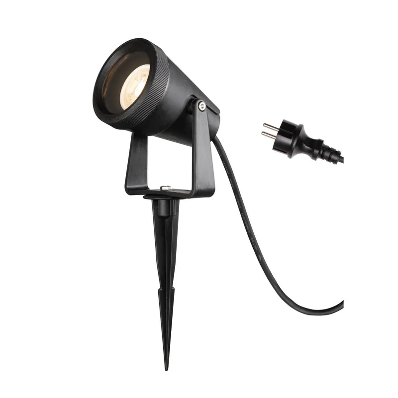 SLV 1004757 SAMRINA SP single QPAR51 Outdoor Erdspiessleuchte schwarz IP65 Top-Angebot