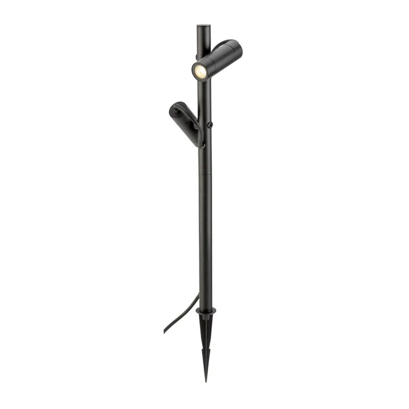 Jetzt Bestellen SLV 1007869 HELIA SLIM Pole double LED Outdoor Stehleuchte schwarz IP65 3000K