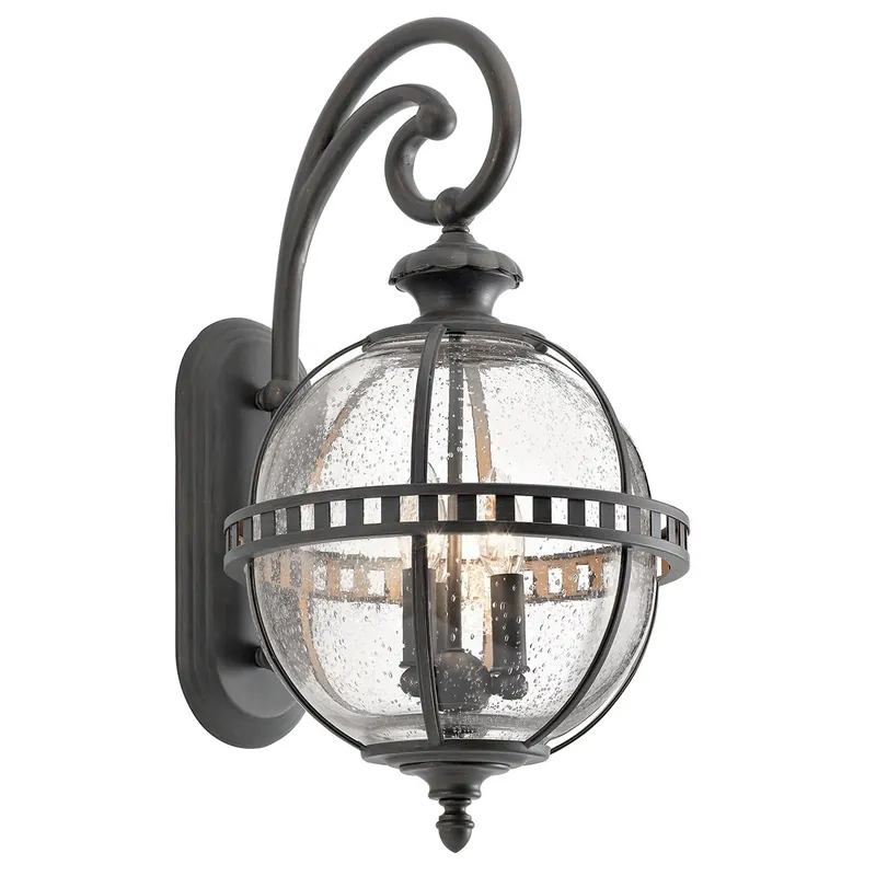 Elstead Lighting Halleron 3-Light Wandleuchte 3-flammig E14 Londonderry IP44 Saisonangebot