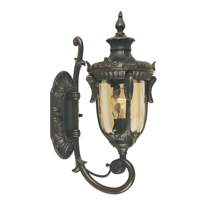 Garantierte Lieferung Elstead Lighting Philadelphia Wandleuchte Small 1-Light Altbronze IP44 E27