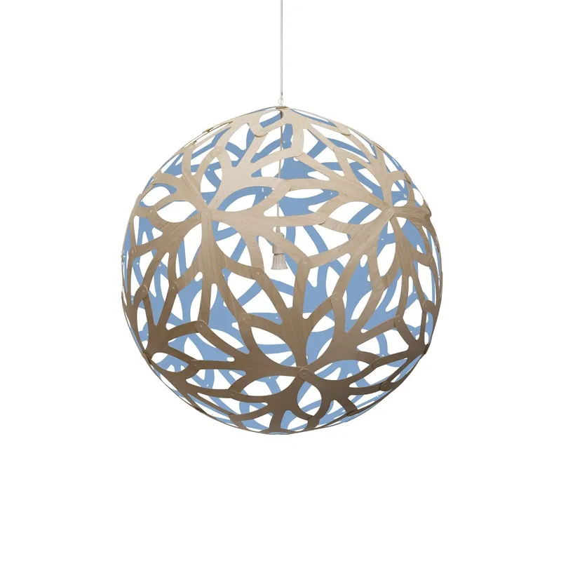Direkt Vom Hersteller David Trubridge Floral Pendelleuchte Ø 100cm blau