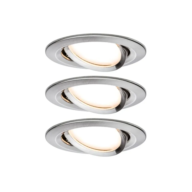 Paulmann No. 5141 EBL Nova Coin 3x6W 2700K Eisen geb. inkl. Zigbee Controller Cephei Neu