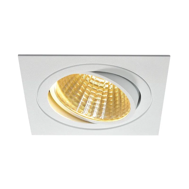 Günstig SLV No. 114281 NEW TRIA 150 LED Einbauleuchte eckig 2700K 2275lm 30° weiß