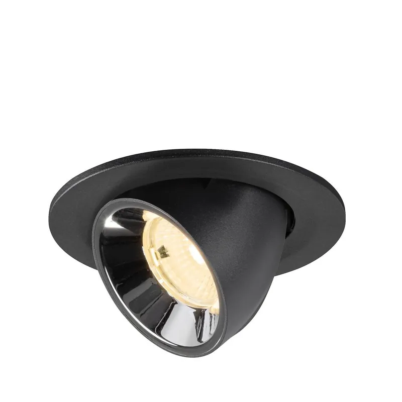 Meistverkauft SLV 1009405 NUMINOS® GIMBLE S Deckeneinbauleuchte 3000K 55° schwarz chrom