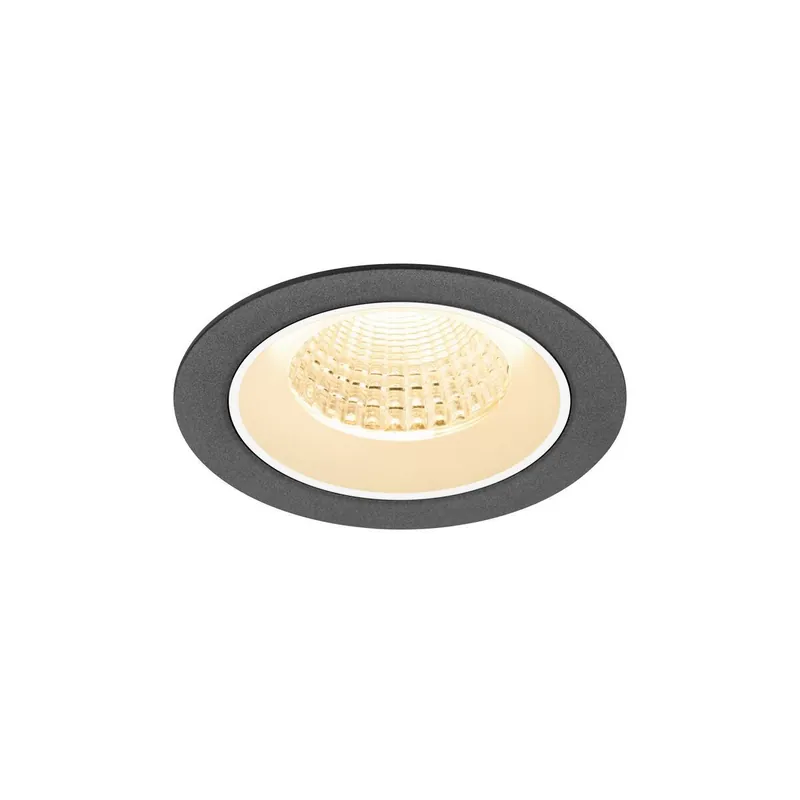 Meistverkauft SLV 1009602 NUMINOS® M Deckeneinbauleuchte 2700K 55° schwarz weiß
