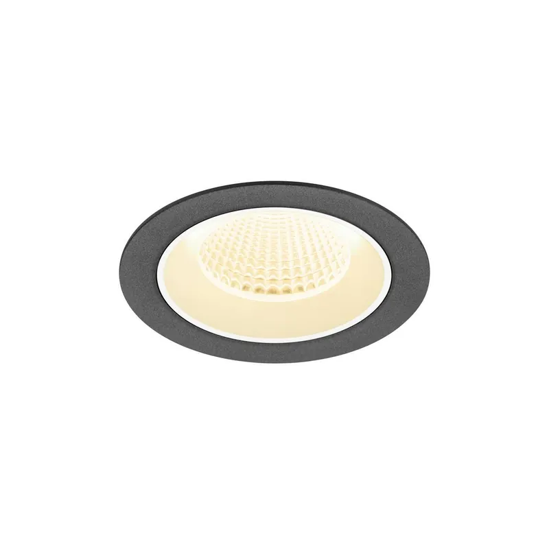 SLV 1009617 NUMINOS® M Deckeneinbauleuchte 3000K 40° schwarz weiß Wochenendangebot