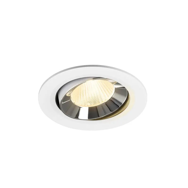 SLV 1009842 NUMINOS® MOVE L Deckeneinbauleuchte 3000K 40° weiß chrom Preisknaller