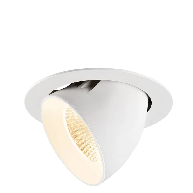 Must-Have SLV 1009877 NUMINOS® GIMBLE XL Deckeneinbauleuchte 2700K 40° weiß