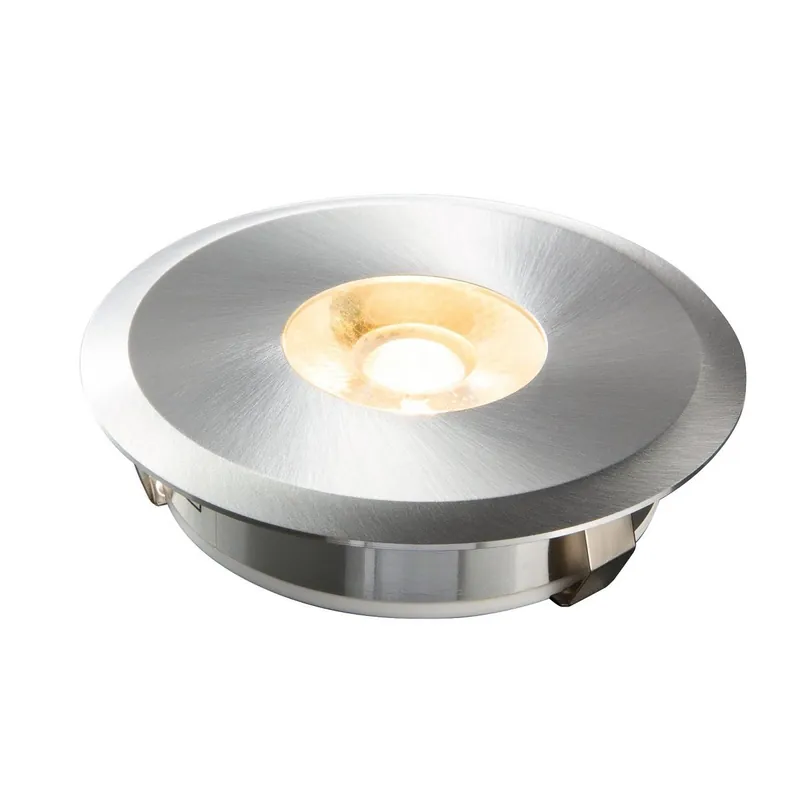 Preisknaller Heitronic 23374 LED Einbaustrahler Austin rund starr Aluminium